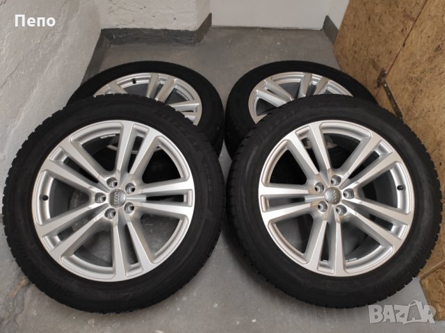Оригинални джанти с гуми зимни 20 цола за Audi Q7, снимка 1 - Гуми и джанти - 35937687
