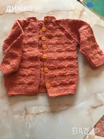 Нови! Плетени бебешки дрешки, снимка 3 - Комплекти за бебе - 35913806