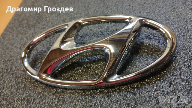 Оригинална емблема (лого) за Hyundai Tucson III Facelift / Хюндай Туксон (2018-2021), снимка 3 - Части - 53391762