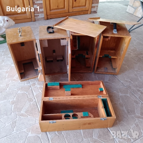 дървени кутии/кутия от микроскоп , снимка 4 - Декорация за дома - 51605614