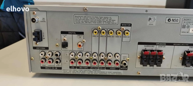 Ресивър SONY STR-DE475, снимка 3 - Ресийвъри, усилватели, смесителни пултове - 51602592