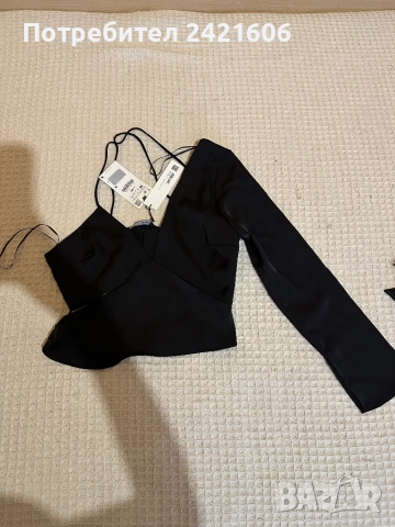 Нова с етикет! М  Zara блуза официална 