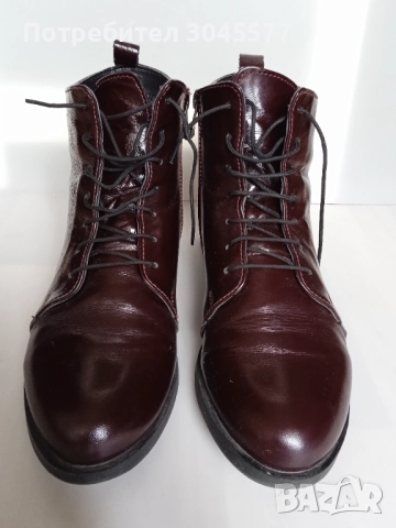 Боти с топла подплата 37 размер, снимка 2 - Дамски боти - 52234790
