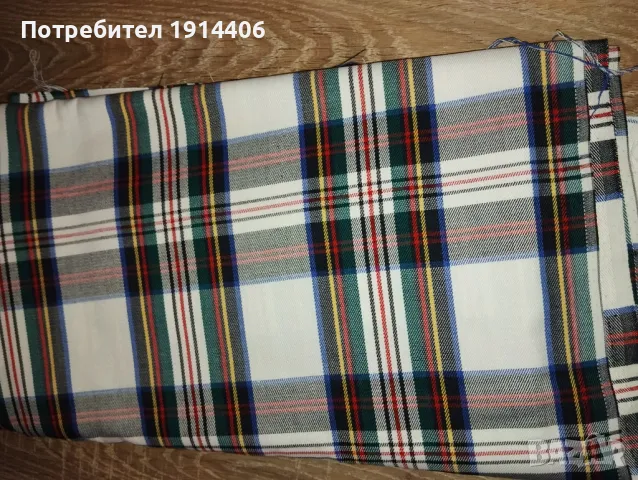 Висококачествени карирани платове, снимка 4 - Други - 48867471