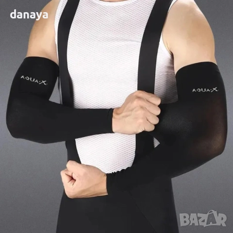 5859 Компресионни спортни ръкави за ръце – за бягане и активен спорт, снимка 3 - Спортна екипировка - 52892111