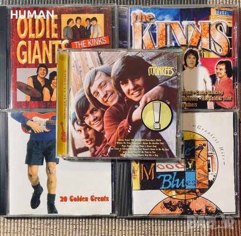 Moody Blues - Kinks - Monkees - Shadows 