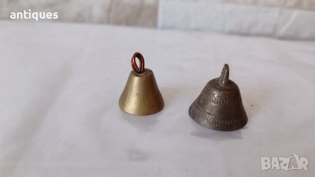 Две стари месингови камбани от соц-а, снимка 4 - Антикварни и старинни предмети - 53029538