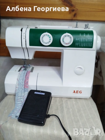 Шевна машина AEG , снимка 8 - Шевни машини - 53667612