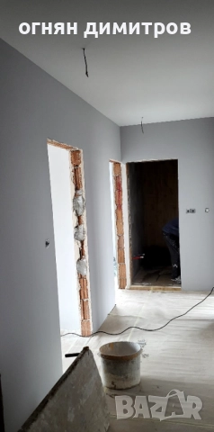  ФИНА шпакловка  ,боядисване с латекс , гипсова шпакловка,обръщане прозорци , снимка 15 - Ремонти на апартаменти - 39468294