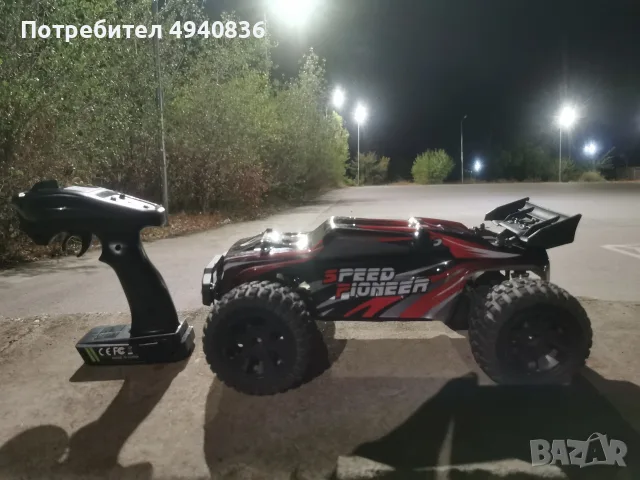 Rc количка DEERC 9602E 1:10, снимка 2 - Коли, камиони, мотори, писти - 55964046