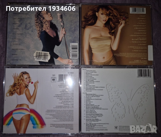 Mariah Carey - оригинални CD дискове, снимка 2 - CD дискове - 48790830