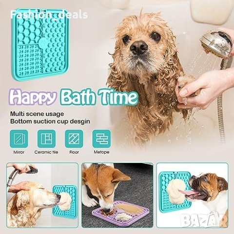 Нови 2 броя първокласни подложки облизване за кучета котки , снимка 4 - Други - 42256204