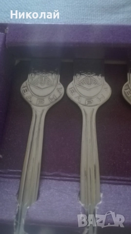 Сувенирни лъжички "Плевен" / "Варна" / "Велико Търново, снимка 10 - Прибори за хранене, готвене и сервиране - 34755853