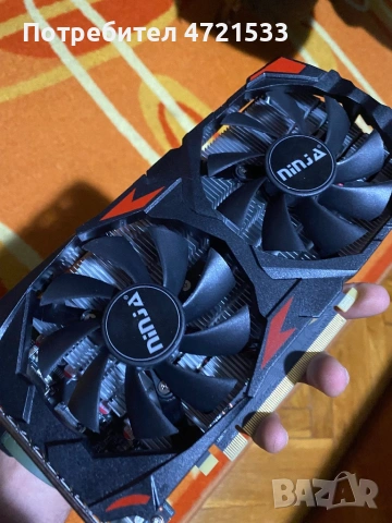 Видео карта NinjA ( RX580).   8GB 