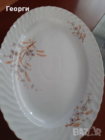 Порцелан голямо плато