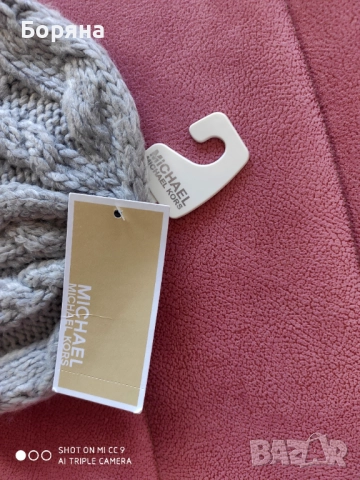 Michael Kors плетена шапка нова с етикет, снимка 3 - Шапки - 52753333