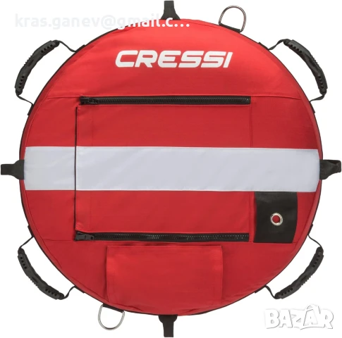 CRESSI буй за свободно гмуркане, надуваем маркер, плуване, снимка 7 - Водни спортове - 50533010