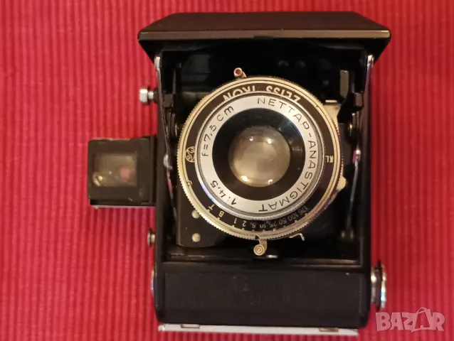 Стар мехов фотоапарат ZAISS IKON, NETTAR ANASTIGMAT. , снимка 11 - Фотоапарати - 49209261