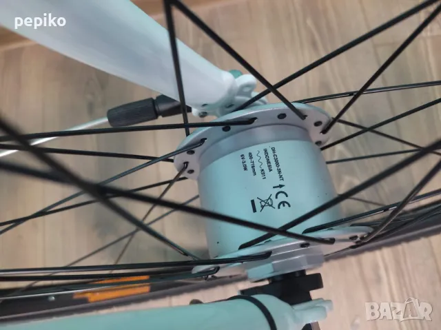 Продавам колела внос от Германия алуминиев градски велосипед RELAXIA 28 цола преден амортисьор, снимка 12 - Велосипеди - 48236661