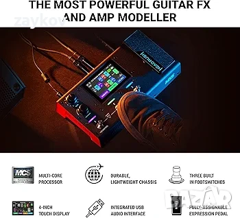 HeadRush MX5 - Многофункционален педал за електрическа китара и процесор за моделиране, снимка 2 - Други - 53619951