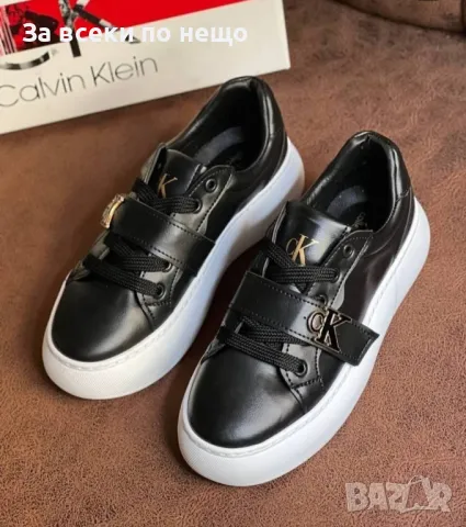 Calvin Klein Дамски Маратонки👟Дамски Спортни Обувки Келвин Клайн - 2 Налични Цвята Код VL-24, снимка 2 - Маратонки - 49956997