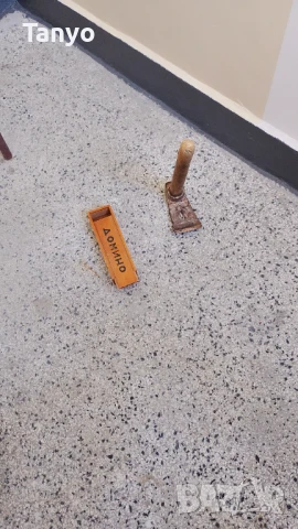 Стара кутия от домино и тесла от стария материал, снимка 2 - Други инструменти - 51354990