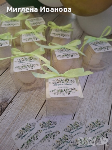 подаръчета за гости - свещи , снимка 6 - Други - 51944601