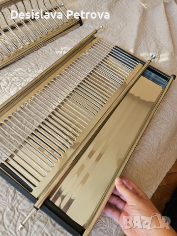 Чисто нов неизползван сушилник inox две нива за вграждане , снимка 3 - Аксесоари за кухня - 52049747