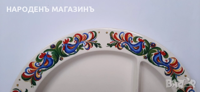 VILLEROY & BOCH - Порцелан плато порцеланов поднос с отделения сервиз цветя , снимка 4 - Други ценни предмети - 52538758