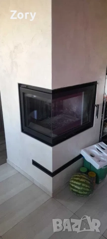 Камина Zuzia BS16 Горивна Камера за вграждане ъглова