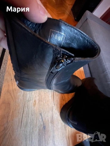 hogl боти на платформа, снимка 4 - Дамски боти - 53104336