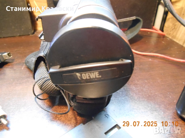 Loewe Profi 811  video H8 camcorder vintage  1988, снимка 4 - Камери - 51576382