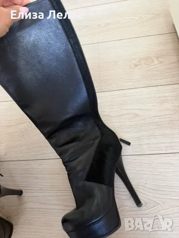 Fendi ботуши от естествена кожа , снимка 5 - Дамски ботуши - 56298601