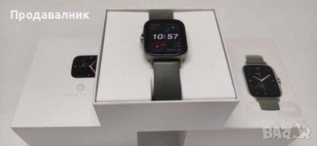 Amazfit GTS 2e Green Xiaomi смарт часовник, снимка 7 - Смарт гривни - 42503900