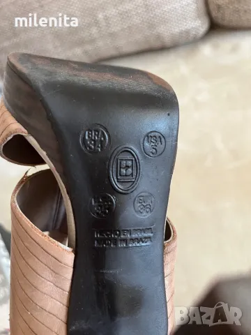 Красиви елегантни сандали 36 номер от естествена кожа, снимка 7 - Сандали - 48439579