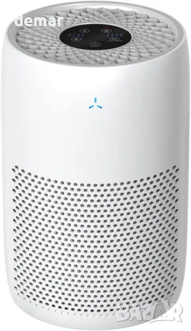 Пречиствател за въздух OMISOON с H13 HEPA, CADR 170 м³/ч и PM2.5 сензор
