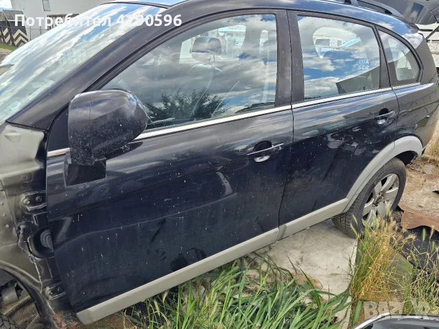 Врата предна задна лява за Chevrolet Captiva / Шевролет Каптива черна 