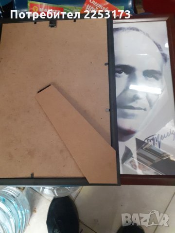 Портрет в рамка от снимка на Живков, снимка 4 - Декорация за дома - 34616572