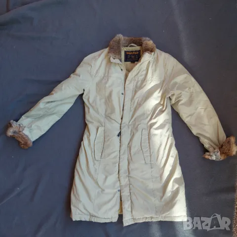 пухено парка / яке WOOLRICH BULDER COAT PUH PARKA размер М-Л, снимка 4 - Палта, манта - 48606394