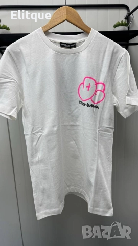 тениски Burberry dolce gabbana , снимка 8 - Тениски - 52786852