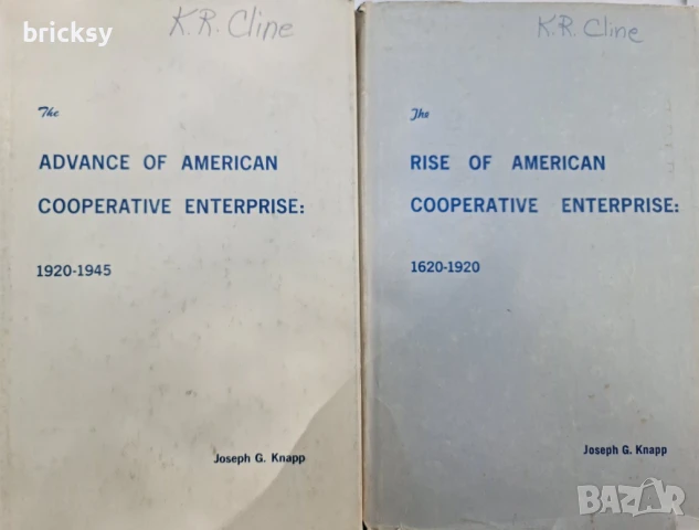 Joseph Knapp – The Rise (1620–1920) & The Advance (1920–1945) of American Cooperative Enterprise