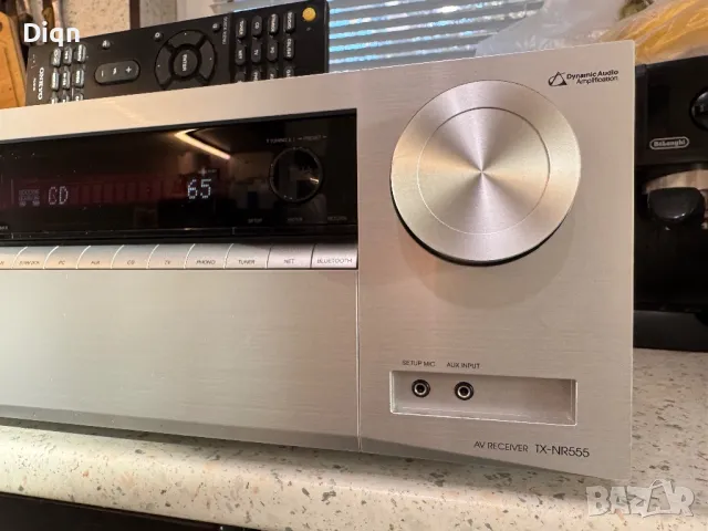 Като нов Onkyo TX-NR555, снимка 8 - Ресийвъри, усилватели, смесителни пултове - 48326558