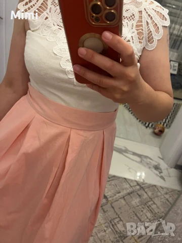 Пола с висока талия M-L , снимка 1