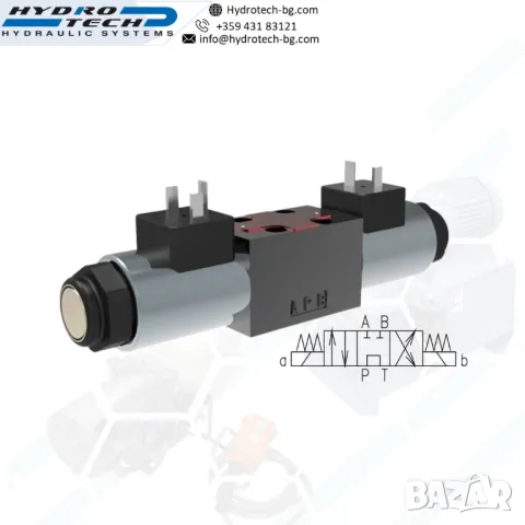 Електромагнитен Разпределител CETOP3(NG6) СХЕМА 2