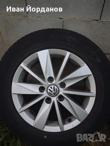 Джанти с гуми за VW GOLF 7 5x112 R 15, снимка 4 - Гуми и джанти - 55794953