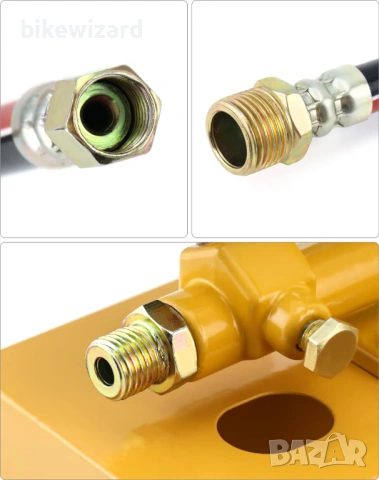 QWORK Ръчна помпа за изпитване на налягане за водопроводни тръби – 25 бара НОВА, снимка 2 - Други инструменти - 53434779