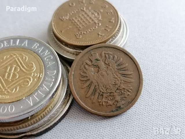Райх монета - Германия - 2 пфенига | 1874г.; серия C, снимка 2 - Нумизматика и бонистика - 35850388