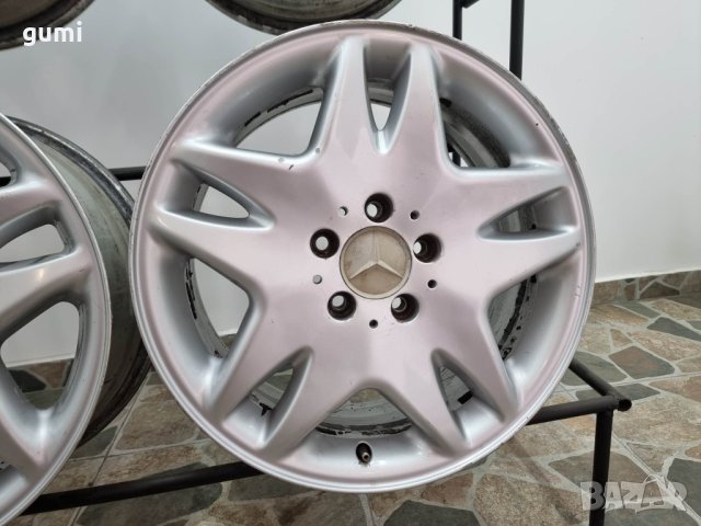 4бр 17ски джанти зa MERCEDES 5х112мм M406 , снимка 4 - Гуми и джанти - 40912813