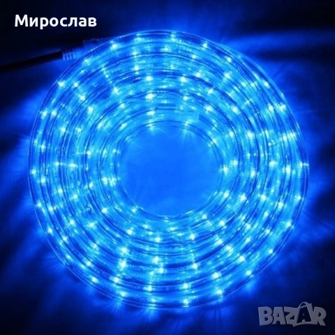 Светещ LED маркуч за коледна украса, снимка 3 - Лед осветление - 52672881