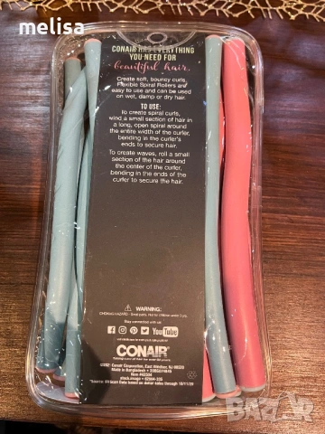 Conair шнурове за навиване на коса ролки, снимка 2 - Продукти за коса - 53210694